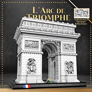Reobrix 66024 Zafer Takı Yaratıcı Yapı Blok Seti Building Blocks (arch Of Triumph)- 3718 Parça