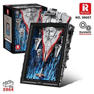 Reobrix 99007 Star Revenge Art Drawings Yaratıcı Yapı Blok Seti Building Blocks - 5345 Parça