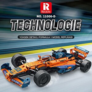Reobrix Technic 11006-d Mclaren Formula F1 Araba Kumanda&motor Yaratıcı Yapı Blok Seti Building Blocks - 928 Parça