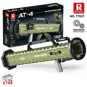 Reobrix 77027 At-4 M136 Antitank Grenade Launcher Yaratıcı Yapı Blok Seti Building Blocks 1748 Parça