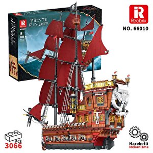 Reobrix 66010 Korsan Gemisi Yaratıcı Yapı Blok Seti Building Blocks (pirate Revenge - The Pirates) - 2776 Parça