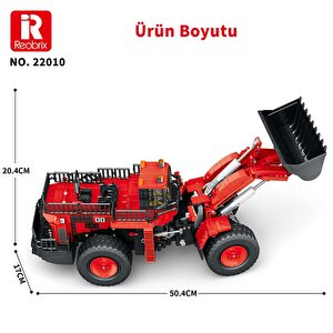 Reobrix Technic 22010 Dozer Kamyon Kumandalı&motorlu Yaratıcı Yapı Blok Seti Building Blocks (mechanical Loader)- 1876 Parça