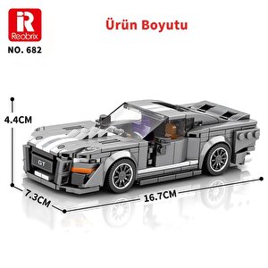 Reobrix Creator 682 Ford Shelby Gt500 Spor Araba Yaratıcı Yapı Blok Seti Building Blocks - 476 Parça