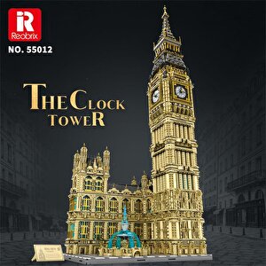 Reobrix 55012 Saat Kulesi Big Ben Yaratıcı Yapı Blok Seti Building Blocks (the Clock Tower)-13825parça