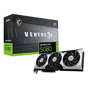 Msi Ventus 3x Plus Geforce Rtx 5080 Oc 16gb Gddr7 256bit Hdmi/dp Ekran Kartı