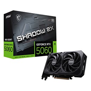 Msi Shadow 2x Geforce Rtx 5060 Oc 8gb Gddr7 128bit Hdmi/dp Ekran Kartı