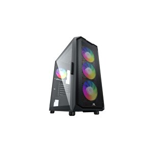 Pb-p521b 750w 80plus Bronz Usb 3.0 Mesh Rgb Fanli Si̇yah Kasa