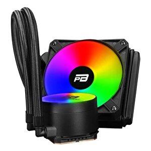 Powerboost Noble 120 Argb 120mm Am5/1700p Siyah İşlemci Sıvı Soğutucu