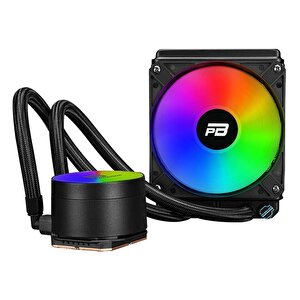 Powerboost Noble 120 Argb 120mm Am5/1700p Siyah İşlemci Sıvı Soğutucu
