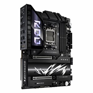 Rog Crosshair X870e Hero Ddr5 (8600mhz)oc M.2 Hdmi/usb-c Pcie 5.0 Am5 Atx Anakart