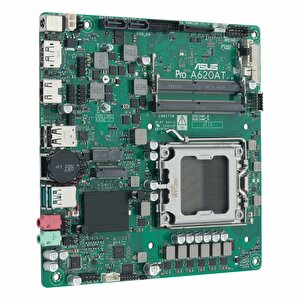 Pro A620at-csm Ddr5 (4800mhz)oc M.2 Hdmi/dp Pcie 4.0 Am5 Mitx Anakart