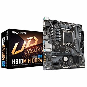 H610m H H610 Ddr5 Vga Glan Matx Hdmi M2 1700p Anakart