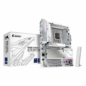 B860 Aorus Elite Wifi7 Ice Ddr5 (9200mhz)oc M.2 Hdmi/dp/usb-c Pcie 5.0 1851p Atx Anakart