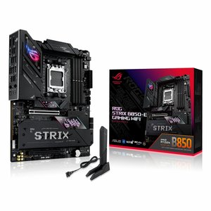 Rog Strix B850-e Gaming Wifi Ddr5 (8000mhz)oc M.2 Hdmi/dp/usb-c Pcie 5.0 Am5 Atx Anakart