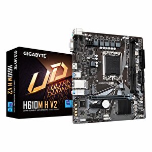 H610m H V2 Ddr5 (5600mhz)oc M.2 Vga/hdmi Pcie 4.0 1700p Matx Anakart