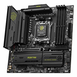 Msi Mag B850m Mortar Wifi Ddr5 (8200mhz)oc M.2 Hdmi/usb-c Pcie 5.0 Am5 Matx Anakart