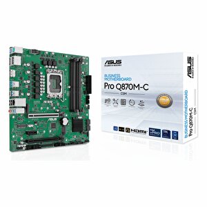Pro Q870m-c-csm Ddr5 (6400mhz)oc M.2 Hdmi/dp/usb-c Pcie 4.0 1851p Matx Anakart