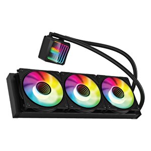 Powerboost Alpha 360b Argb 360mm Am5/1700p Siyah İşlemci Sıvı Soğutucu