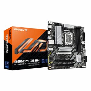 B860m Ds3h Ddr5 (9066mhz)oc M.2 Hdmi/dp Pcie 5.0 1851p Matx Anakart