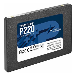 Patriot P220 P220s256g25 256gb (550/490mb/s) 2.5" Sata3 Ssd