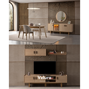 Victor Açılır Yemek Masası + 4 Sandalye
