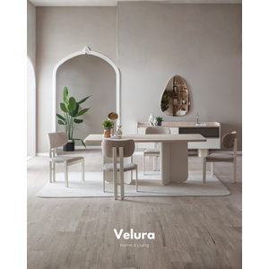 Flora Yemek Masası + 2 Sandalye