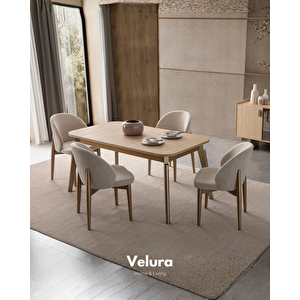 Victor Açılır Yemek Masası + 6 Sandalye