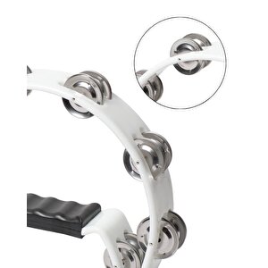 Yarım Ay Tef 16 Zilli Beyaz 21.5 Cm