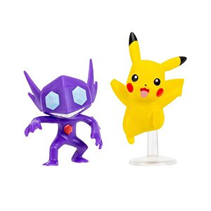 Pokemon Battle 2 Li Aksiyon Figürler Sableye Ve Pikachu Pkw4062