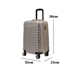 Kabin Boy Valiz 4x2 Teker Taş-bej 1168