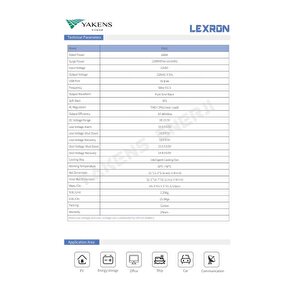 Lexron 600w 12v Tam Sinüs Inverter