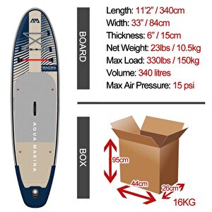 Magma Şişme Isup Stand-up Paddle Board 340cm