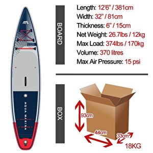 Hyper Şişme Isup Stand-up Paddle Board 381cm