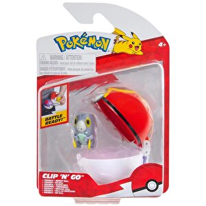 Pokemon Battle Clip N Go Frigibax Ve Repeat Ball Figür Seti Pkw4153
