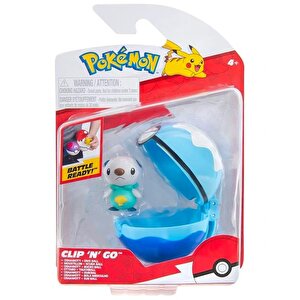 Pokemon Battle Clip N Go Oshawott Ve Dive Ball Figür Seti Pkw4158