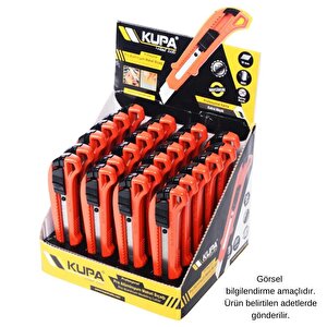 Alüminyum Kırmızı Pro Maket Bıçağı Falçata - 5 Adet