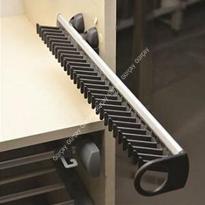 Dolap İçi Sürgülü Kravat Askısı 48cm