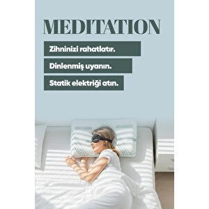 Meditation Visko Yastık Yumuşak Negatif Elektrik Azaltan Anti-statik Ortopedik Yastık
