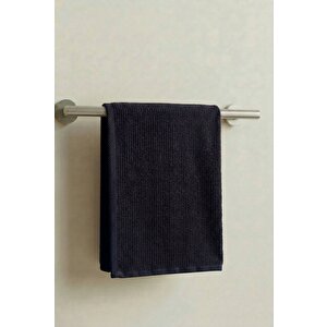 Stria Lacivert El Havlusu - 60x100cm, 250gr, %100 Pamuk