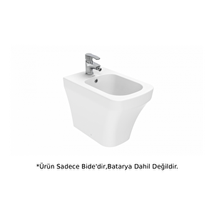 So500 Solo Duvara Dayalı Bide Beyaz