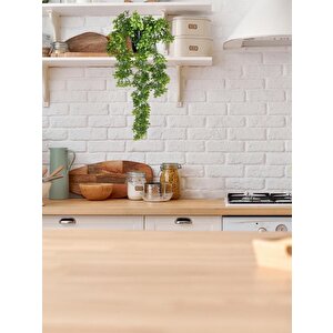 Yapay Çiçek Saksıda Sarkan Yeşil Fare Kulağı Şimşir Yapay Sarmaşık Pastel 50cm