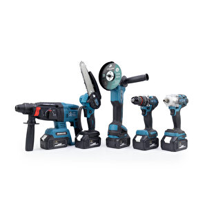 Cheli̇kbei̇ Beşli Set Mk350 (budama Testeresi 10mm Ç.mandren+s.sıkma+ş.spral+ş.hilti)