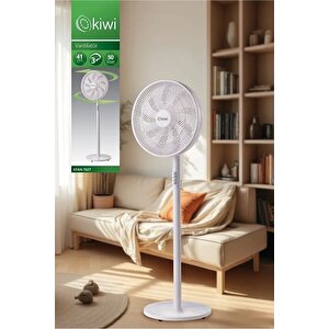 Kfan-7627 Salınım Fonksiyonlu Ultra Sessiz Stand Vantilatör 9 Kanatlı 50w