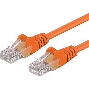 Cat6 Patch Kablo 3 Metre U/utp Lszh %100 Saf Bakır Cu/cu 1 Gigabit - Turuncu