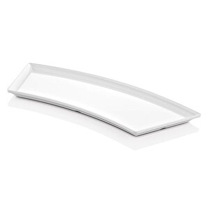 Atlasform 708 Beyaz Sunum Tepsi 40x15 Cm