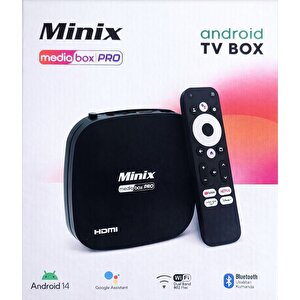 Minix Mediabox Pro 4k Android 14