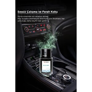 Torima Tcf-03 Araç İçi Hava Nemlendirici & Hareket Algılamalı Koku Makinesi Blue Men Dragon Esansı – 120ml Aromaterapi Difüzör Araç Kokusu