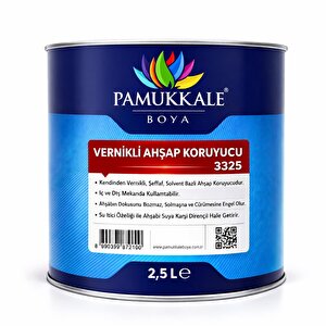 Ahşap Koruyucu Vernikli 2.5 Lt Kestane