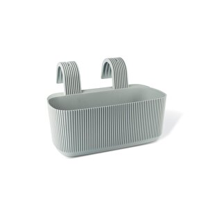 Krs-249 Dekoratif Plastik Pera Askılı Balkon Saksı 3.2 Litre Yeşil