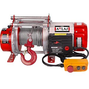 Atev 1500 Elektrikli Halatlı Vinç Bakır Sargı 750-1500 Kg 4000 W – A1202005